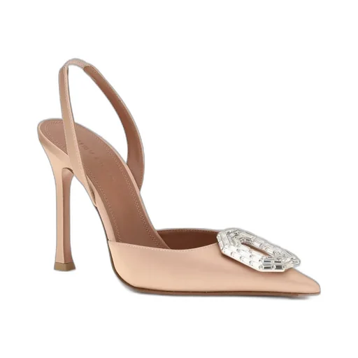 Amina Muaddi Camelia Slingback Pumps