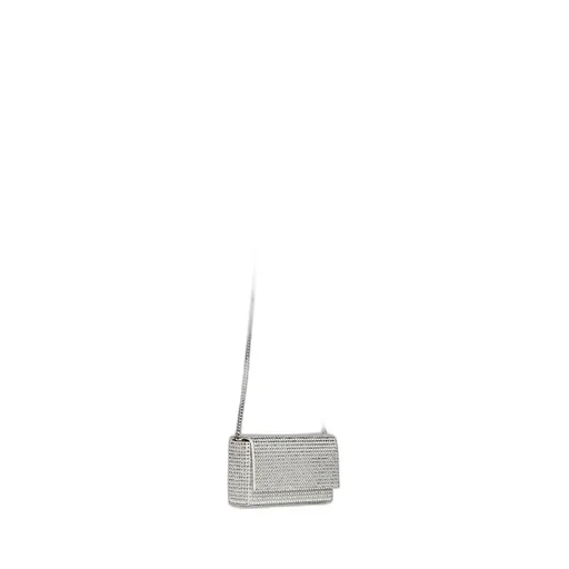 Amina Muaddi Fold-Over Top Tote Bag
