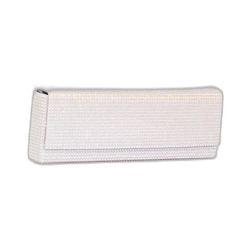 Amina Muaddi Amini Paloma Embellished Clutch Bag