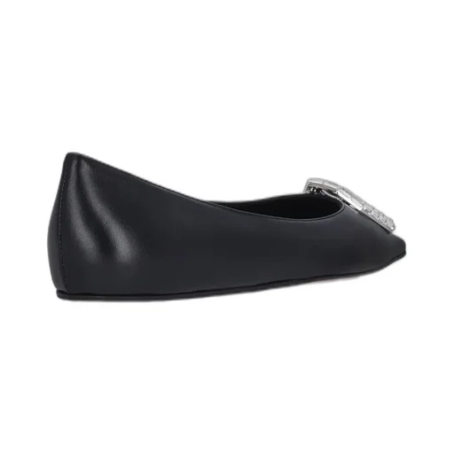 Amina Muaddi Camelia Pointed Toe Ballet Flats