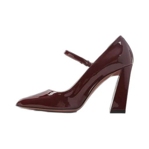 Amina Muaddi Charlotte Mary Jane Pumps