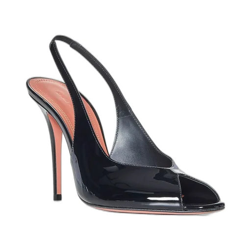 Amina Muaddi Kristina Slingback Sandals