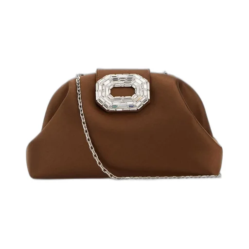 Amina Muaddi Camelia Embellished Clutch Bag