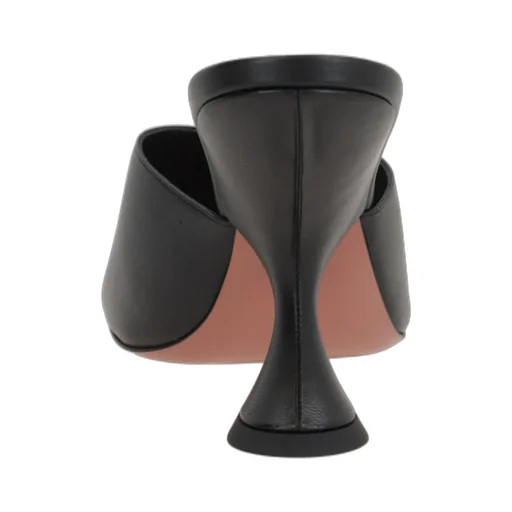 Amina Muaddi Lupita Sculpted Heel Sandals