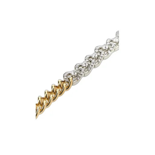 Amina Muaddi Matthew Embellished Polished Finished Choker Necklace