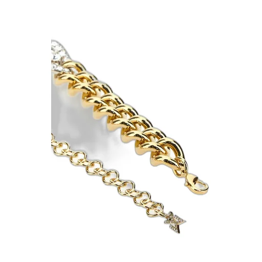 Amina Muaddi Matthew Embellished Polished Finished Choker Necklace