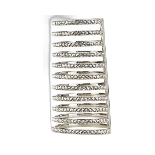 Amina Muaddi Vittoria Open-Cuff Bracelet