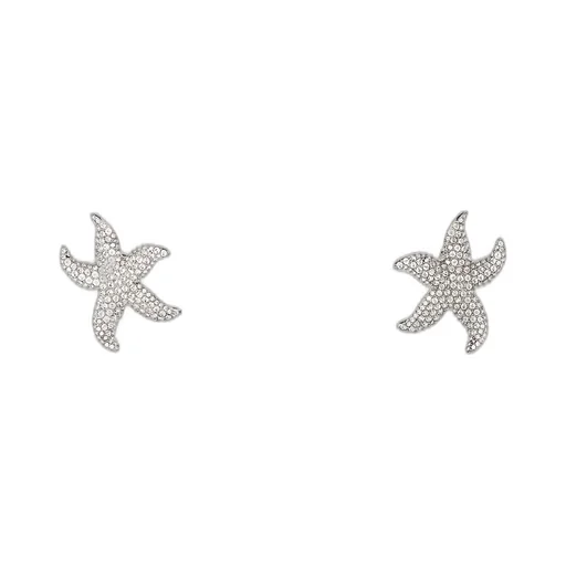 Amina Muaddi Astra Star Embellished Earrings