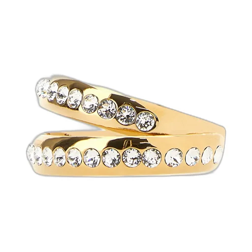 Amina Muaddi Jahleel Embellished Cuff Bracelet