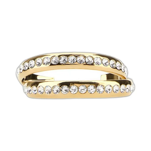 Amina Muaddi Jahleel Embellished Cuff Bracelet