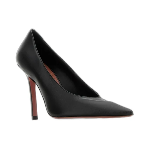 Amina Muaddi Christine Pointed Toe Pumps