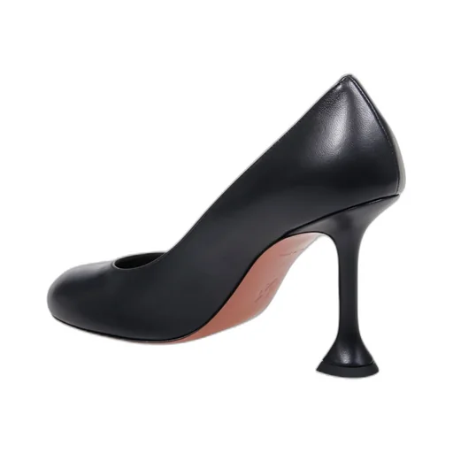 Amina Muaddi Iris Round Toe Pumps