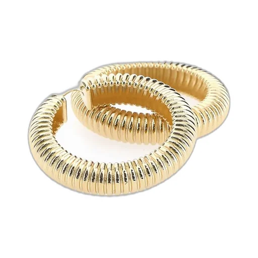 Amina Muaddi Ami Hoop Earrings