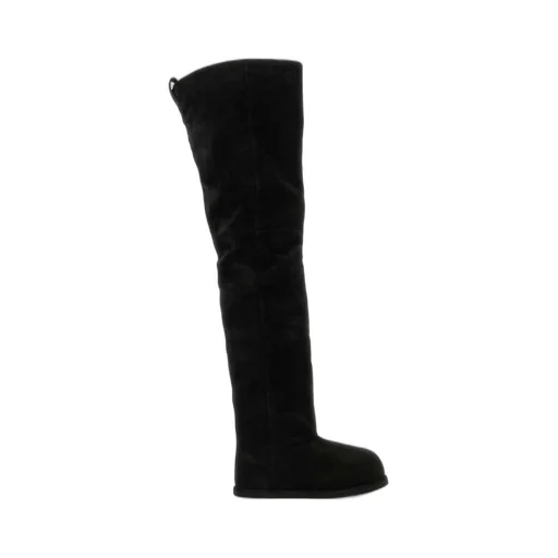 Amina Muaddi Heidi Knee-High Boots