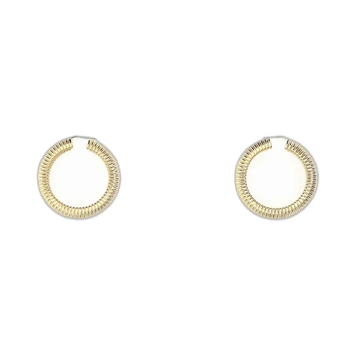 Amina Muaddi Ami Hoop Earrings