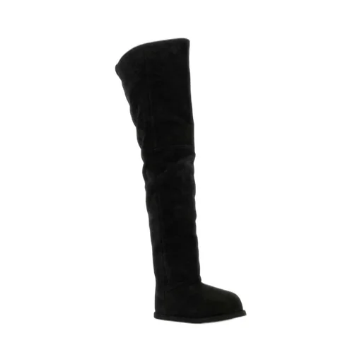 Amina Muaddi Heidi Knee-High Boots