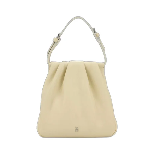 Amina Muaddi Vittoria Logo Printed Embellished Handle Bag