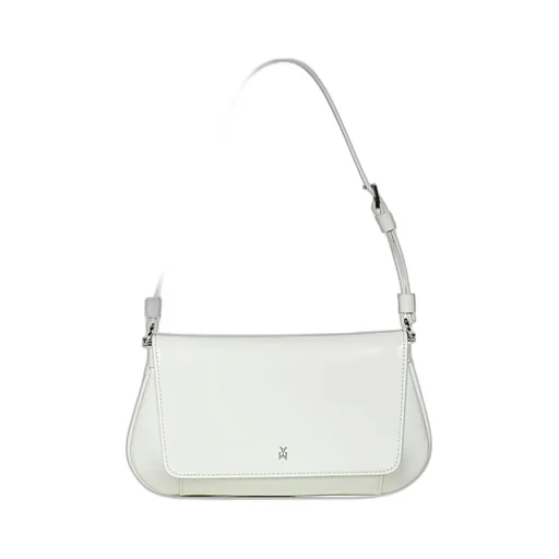 Amina Muaddi Logo-Debossed Shoulder Bag