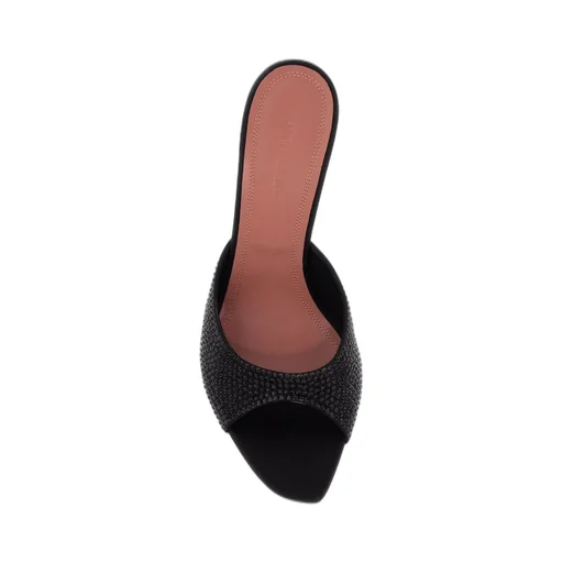 Amina Muaddi Alexa Embellished Mules
