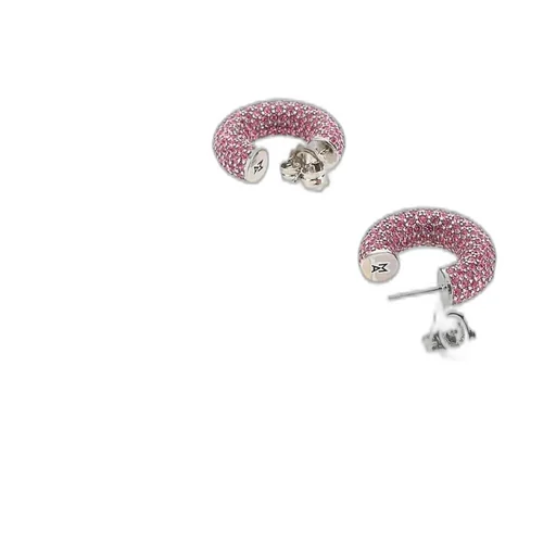 Amina Muaddi Cameron Embellished Earrings