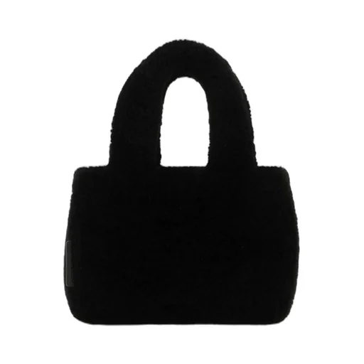Amina Muaddi Fluffy Tote Bag
