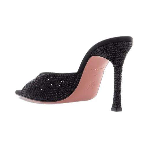 Amina Muaddi Alexa Embellished Mules