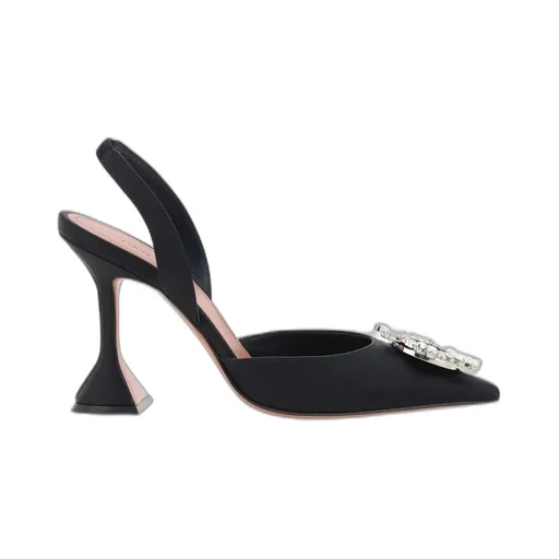 Amina Muaddi Begum Sling Embellished Pumps