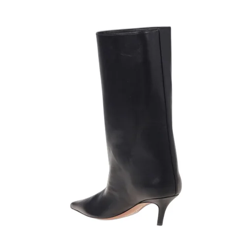Amina Muaddi Fiona Pointed-Toe Boots
