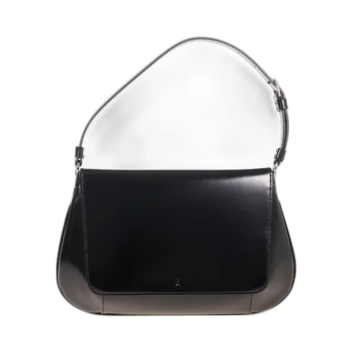 Amina Muaddi Ami Foldover Shoulder Bag
