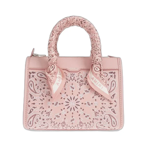 Amiri Bandana Micro Triangle Tote Bag