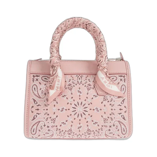 Amiri Bandana Micro Triangle Tote Bag