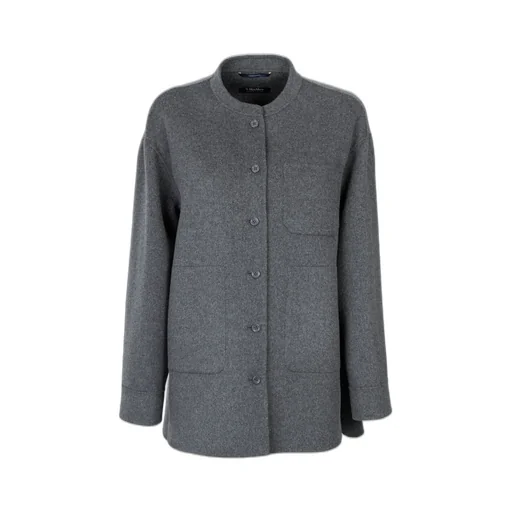 's Max Mara Costanza Buttoned Long-Sleeved Jacket