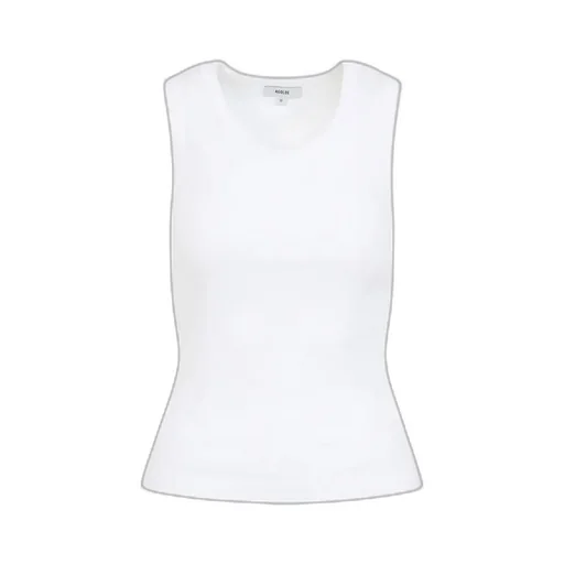 Agolde Poppy Ribbed Knitted Tank Top