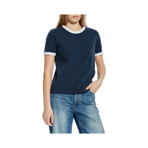 A.P.C. Crewneck Logo Embroidered T-Shirt