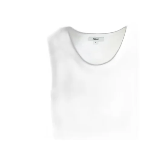 Agolde Poppy Ribbed Knitted Tank Top
