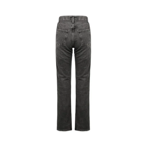 Agolde High-Rise Straight-Leg Jeans