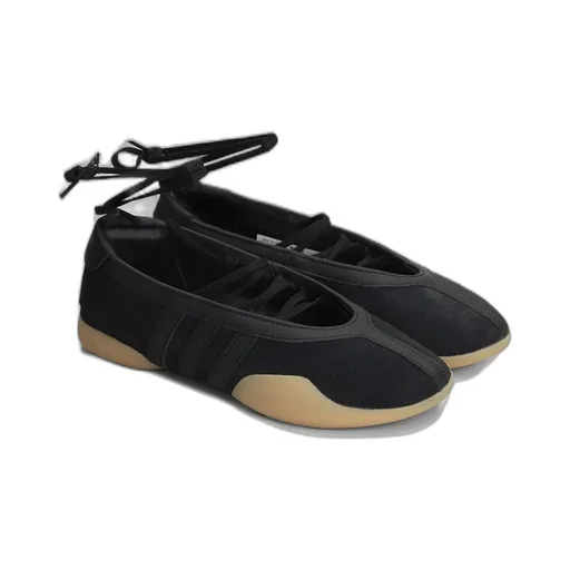 Adidas Originals Round Toe Lace-Up Ballet Flats