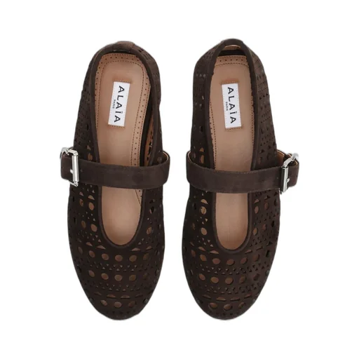 AlaÏA Vienne Flat Ballerinas