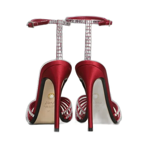 Alevì Penelope Embellished Stiletto Sandals