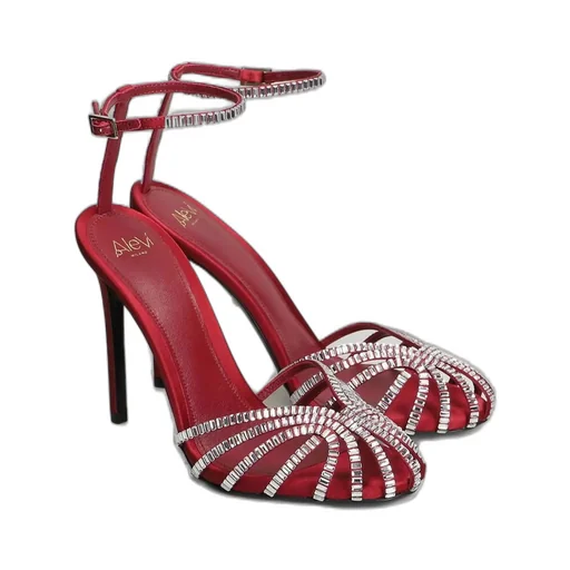 Alevì Penelope Embellished Stiletto Sandals