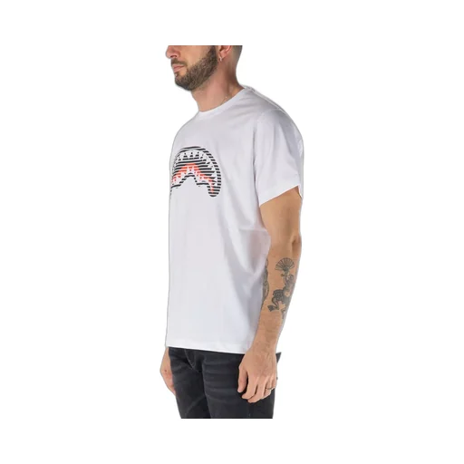 Sprayground Logo Printed Crewneck T-Shirt
