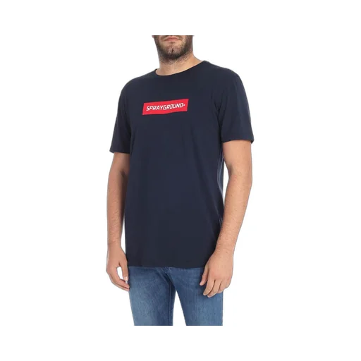 Sprayground Logo Printed Crewneck T-Shirt