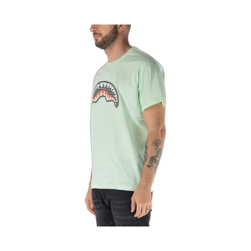 Sprayground Logo Printed Crewneck T-Shirt