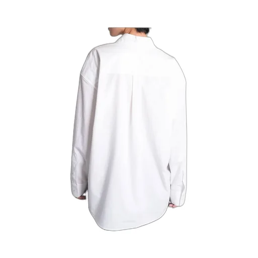 Alexander Wang Long Sleeved Curved Hem Shirt