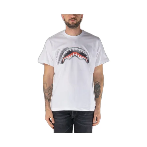 Sprayground Logo Printed Crewneck T-Shirt