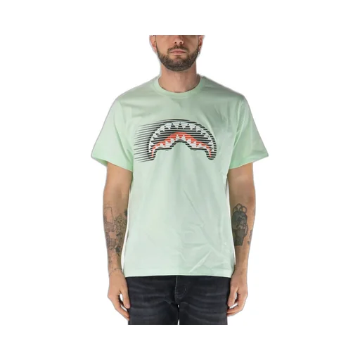 Sprayground Logo Printed Crewneck T-Shirt