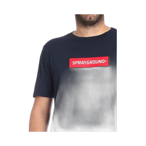 Sprayground Logo Printed Crewneck T-Shirt