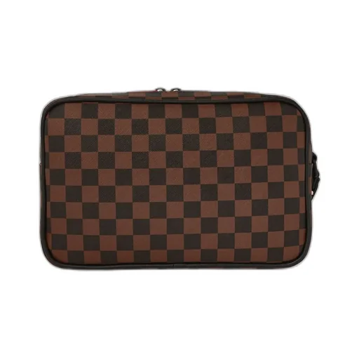 Sprayground Checkered Wristlet Clutch
