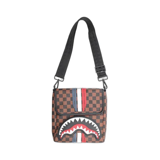 Sprayground Sharks In Paris Gt Messenger Sling Bag