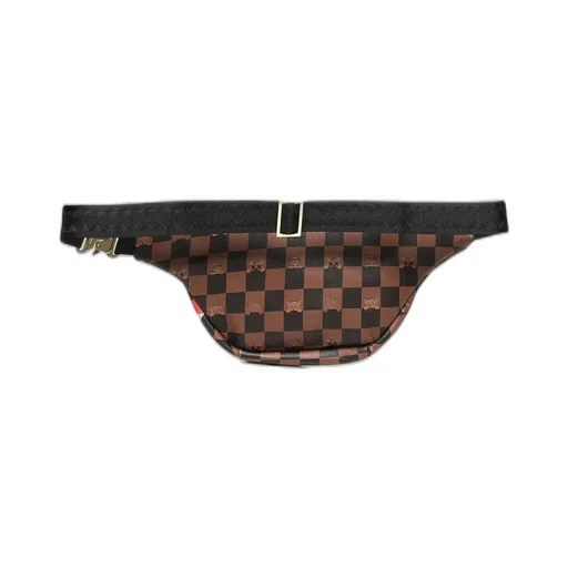 Sprayground Checked Belt Bag